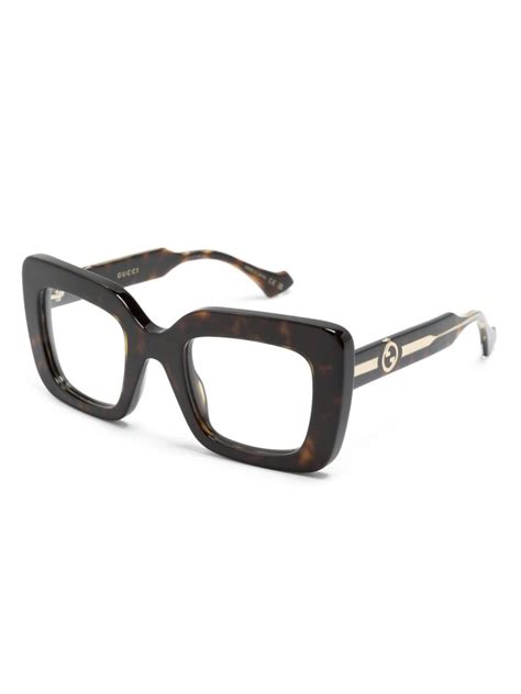 montura gucci mujer|farfetch gafas Gucci.